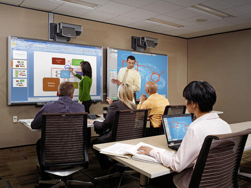 A digitally-equipped classroom