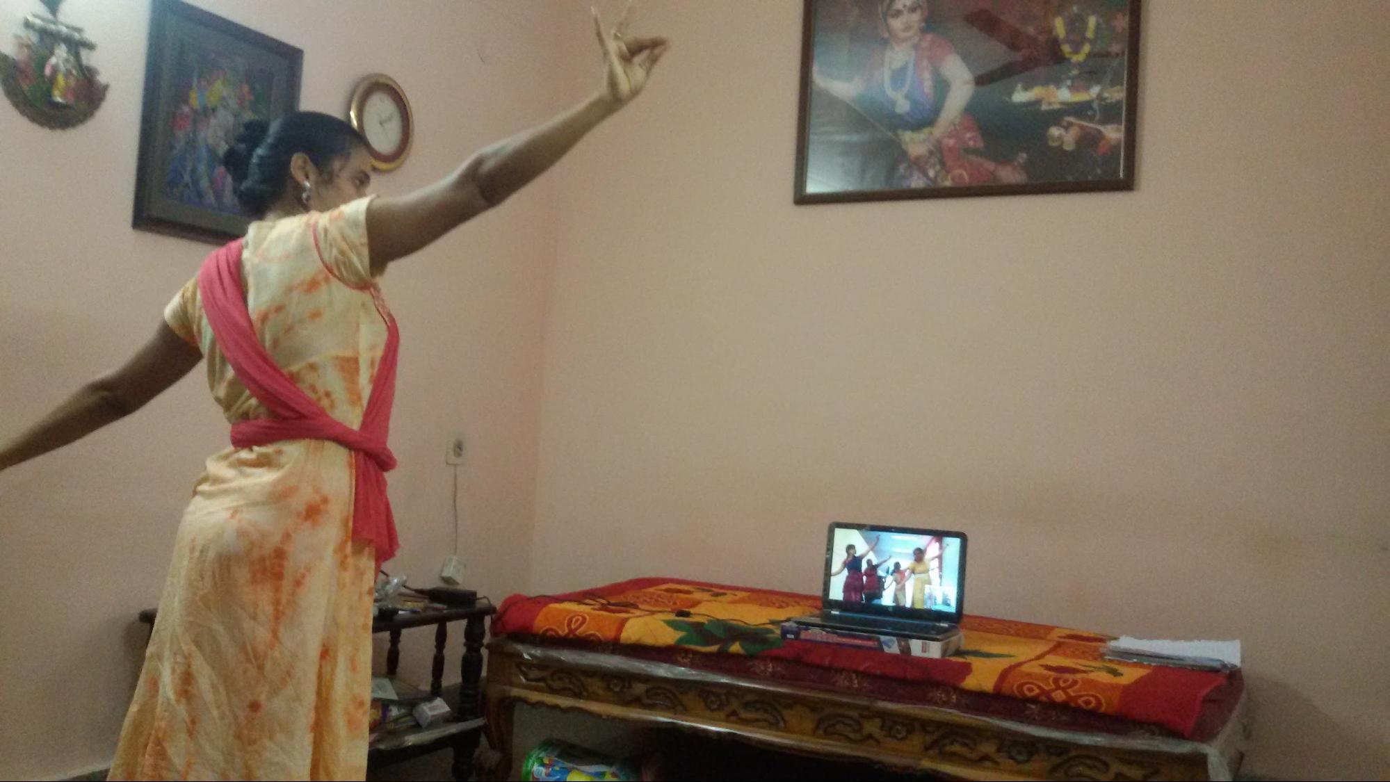 You can learn dancing via online class