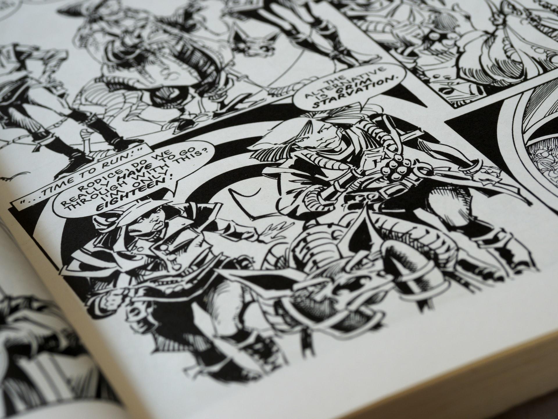 drawing comics
