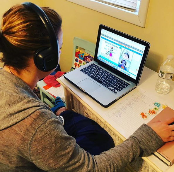 An online session