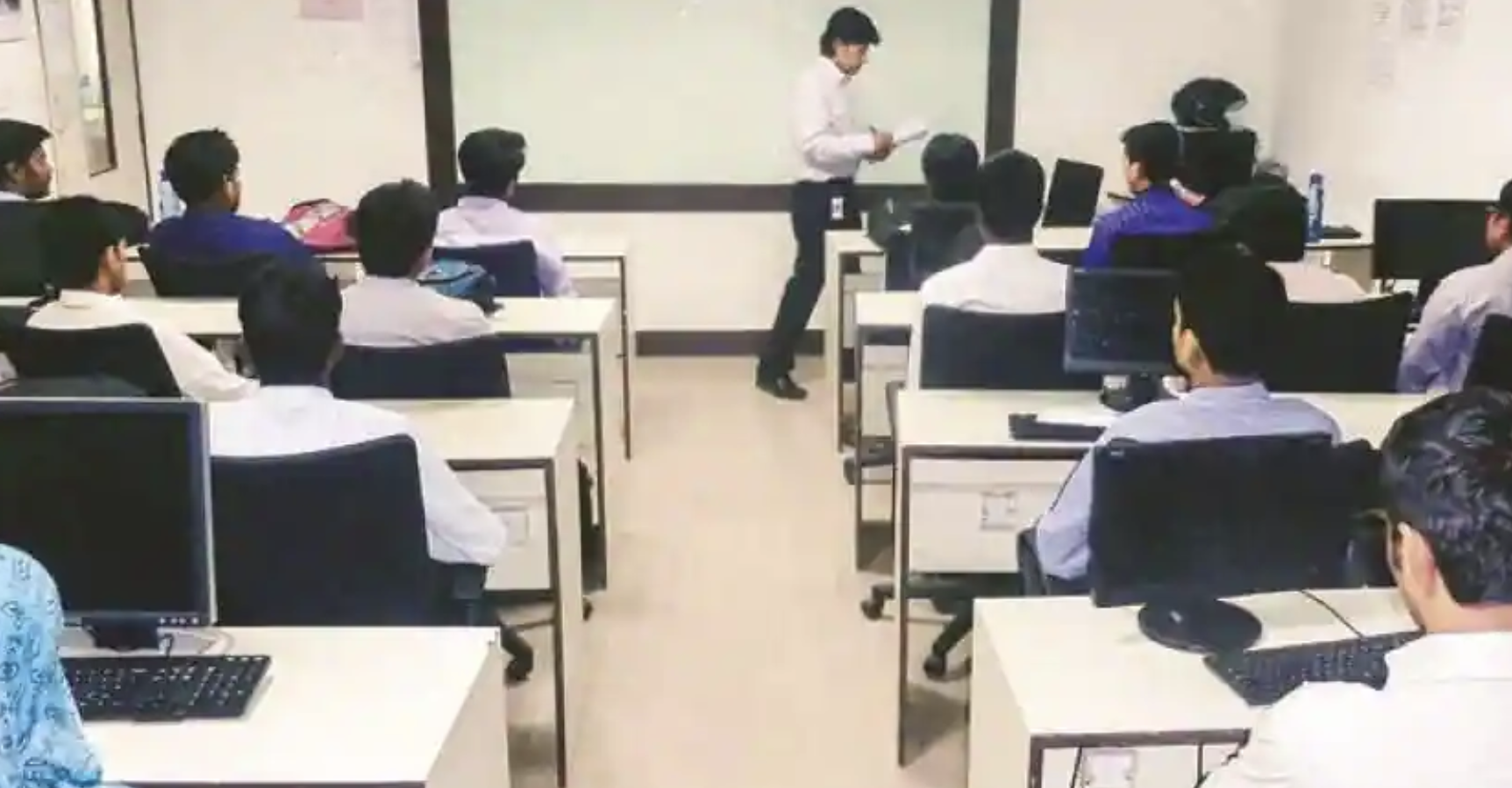 Exam in progress