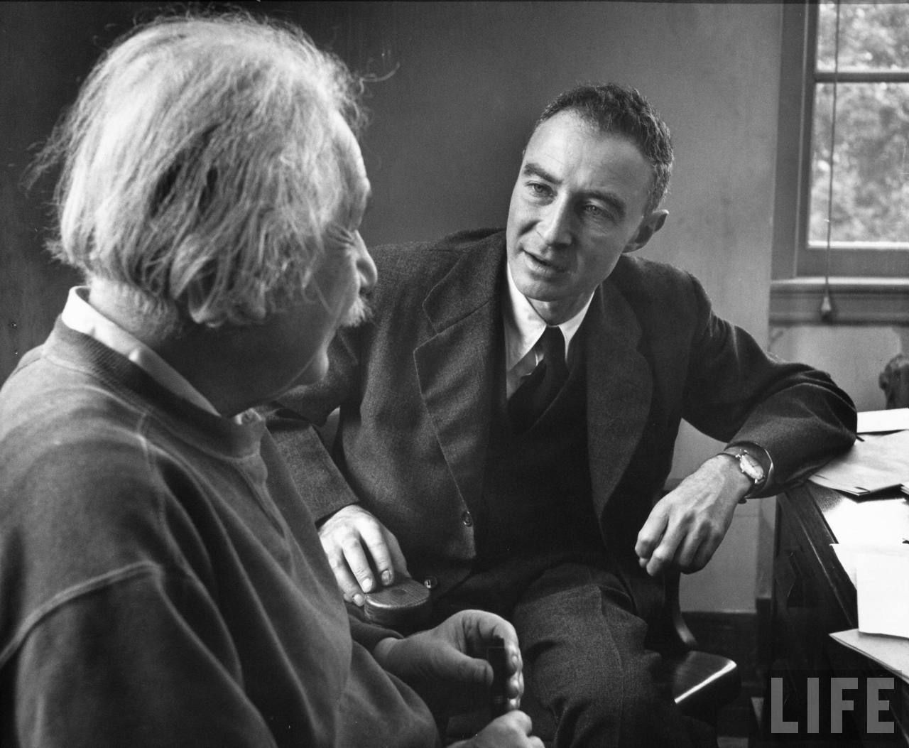 Einstein and Oppenheimer connection