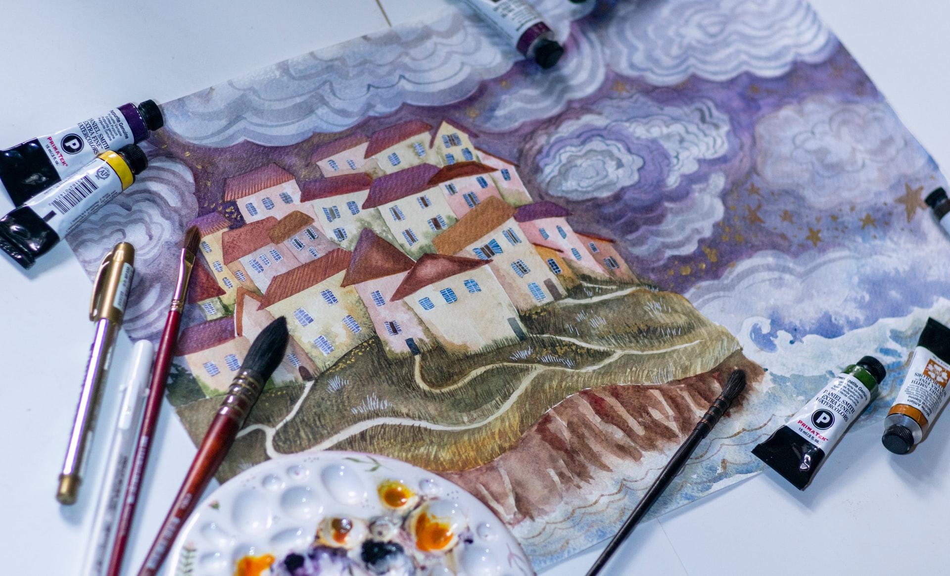 find a painting teacher in India