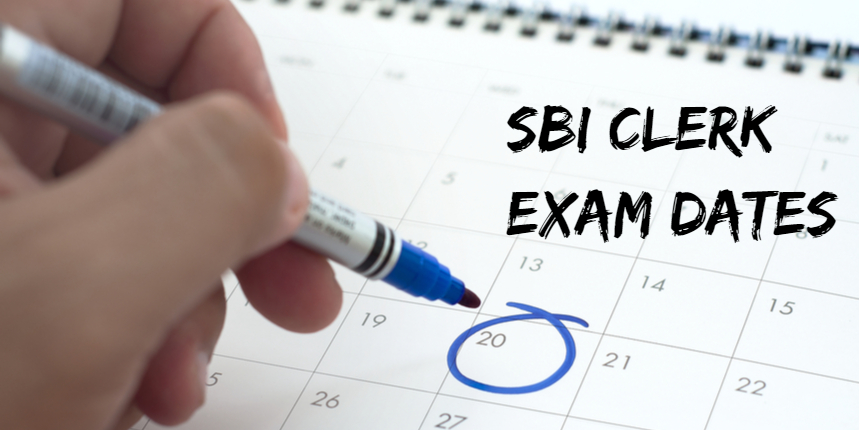 Find SBI Clerk exam dats