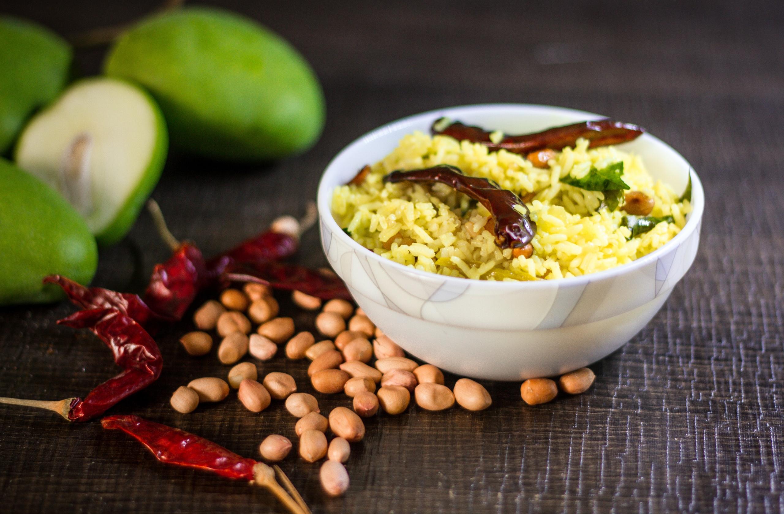 lemon rice dish