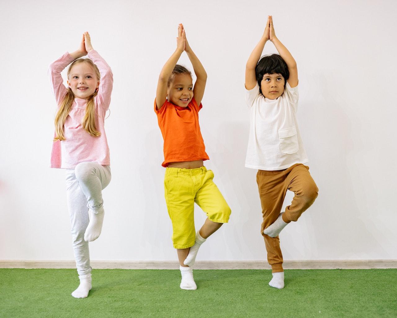Kids yoga is beneficial