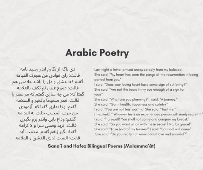 Arabic Poetry Famous Poets & Poems [2024]