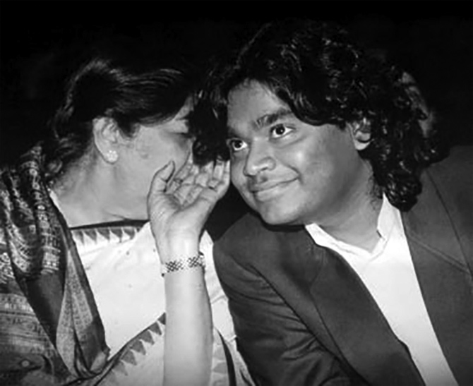 Best hits of AR Rahman with Lata Mangeshkar