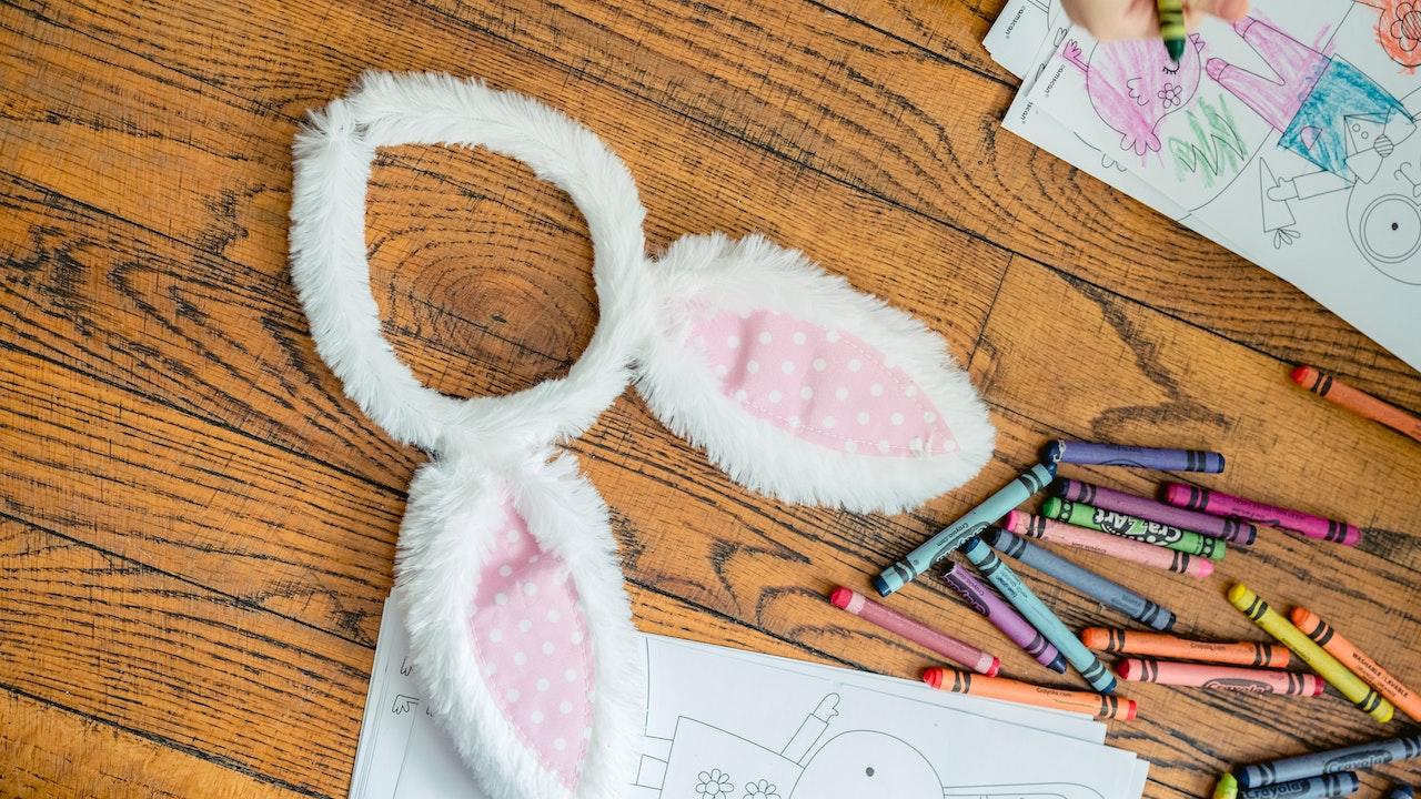Kids enjoy colouring books with vibrant colours.