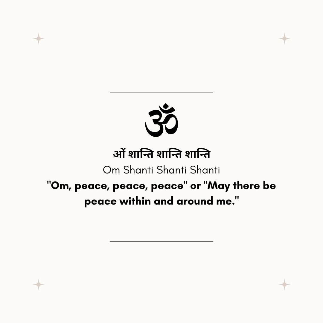 Om Shanti mantra