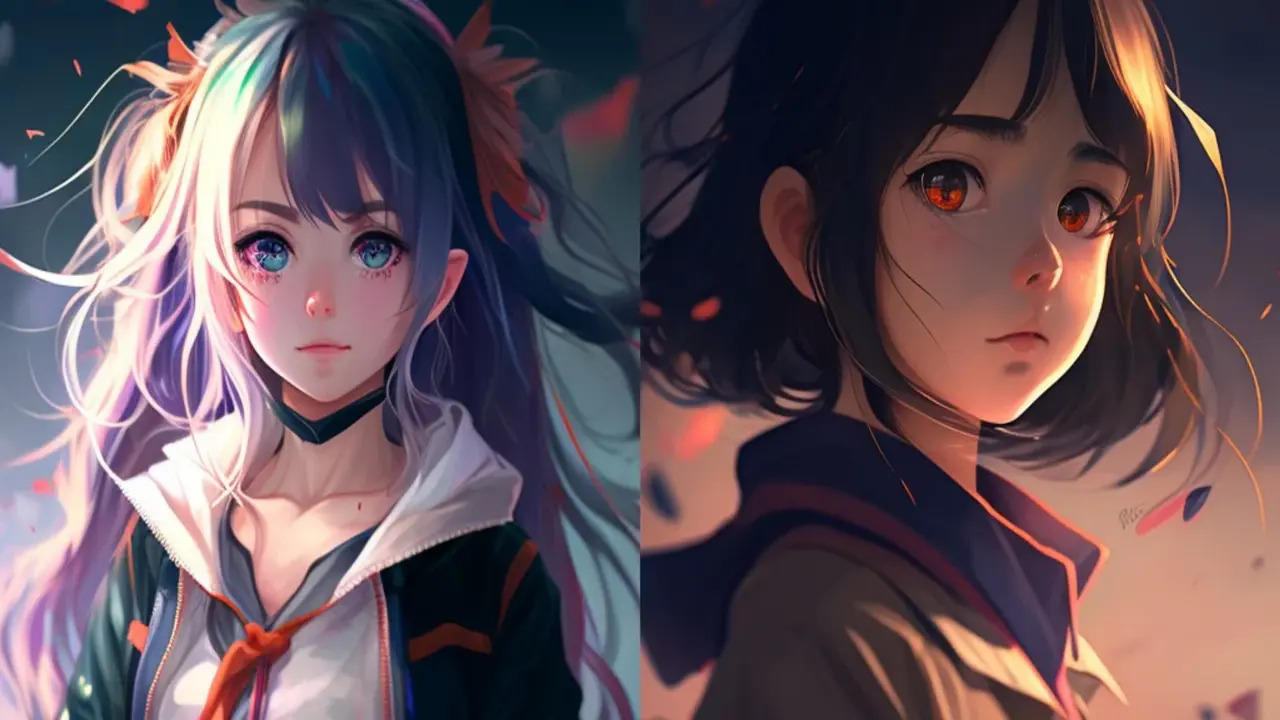 Cute manga characters