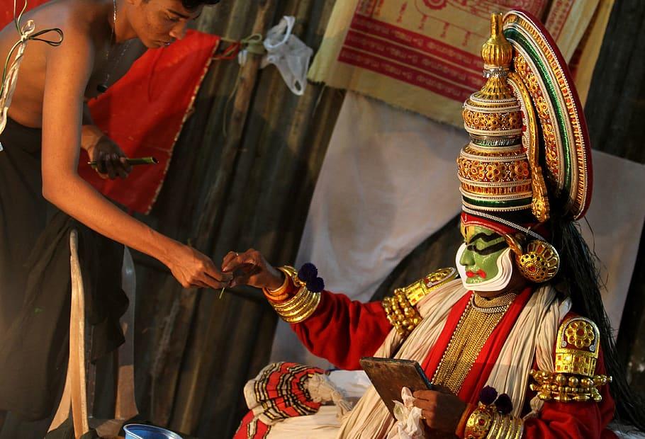 Kathakali artist