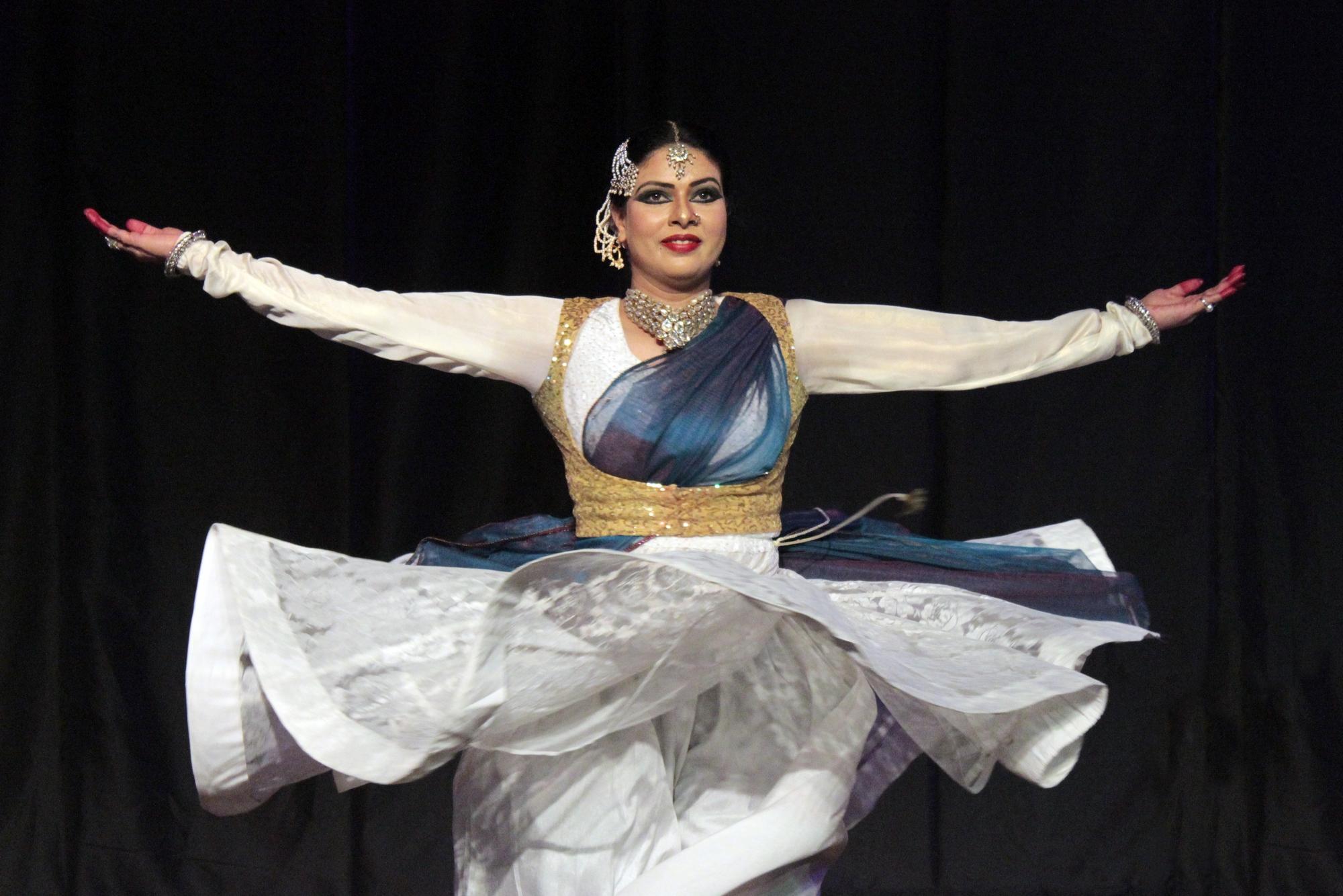 kathak dancer