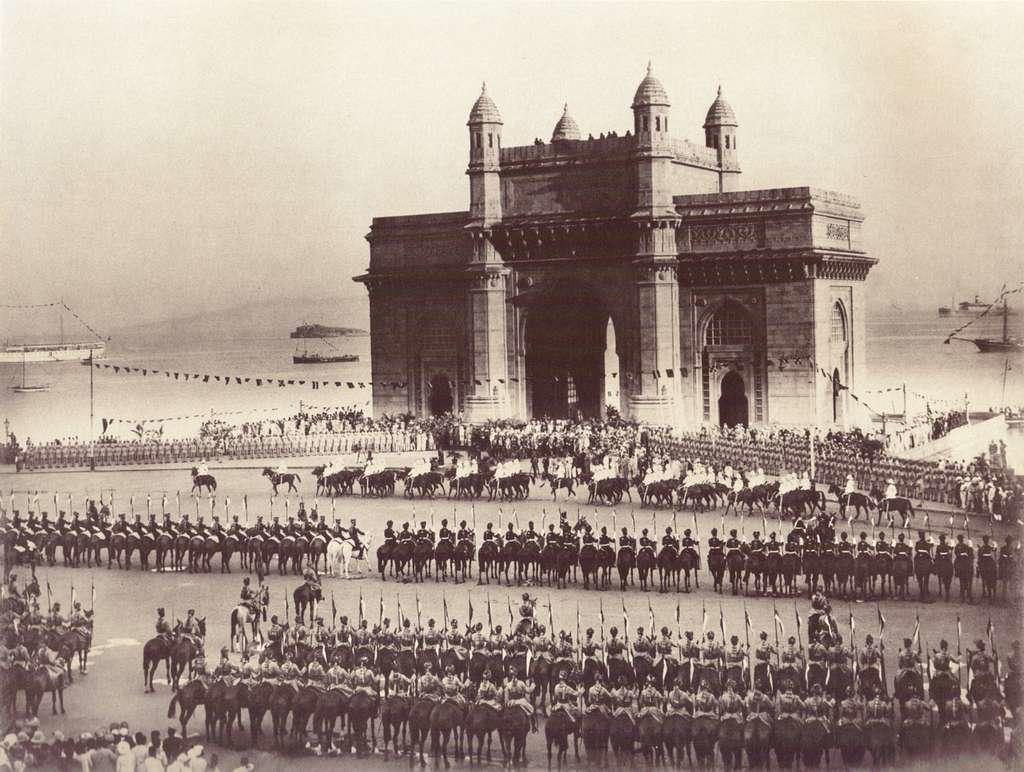 gateway of India in sepia