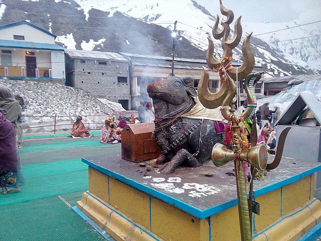 The Nanji idol at Kedarnath