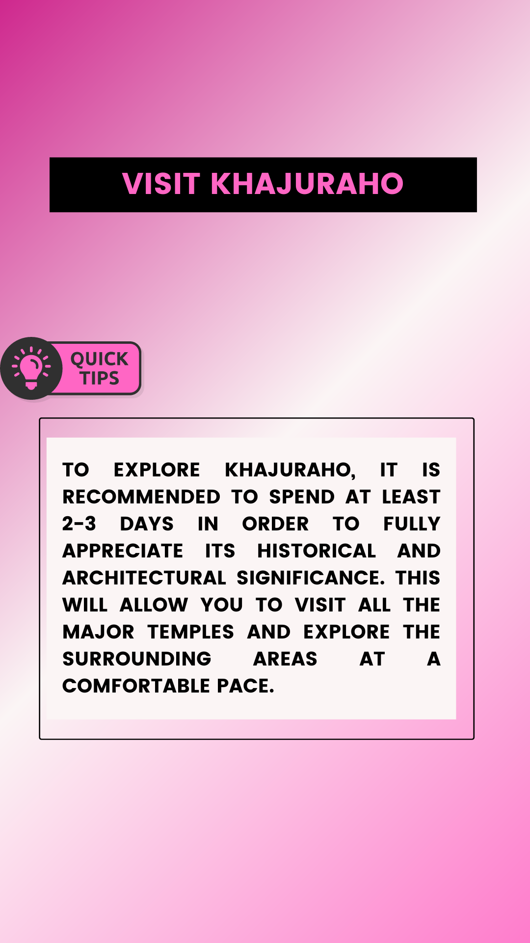 visit monuments of khajuraho