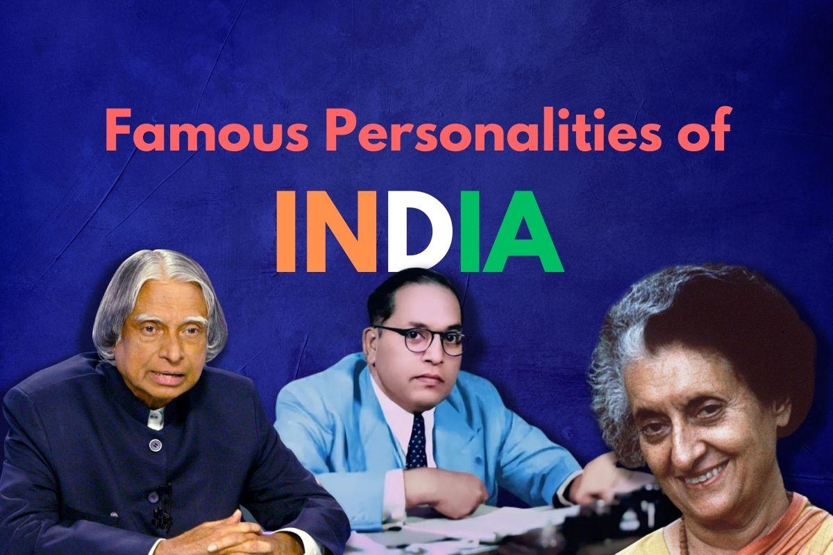 Top famous personalities of India