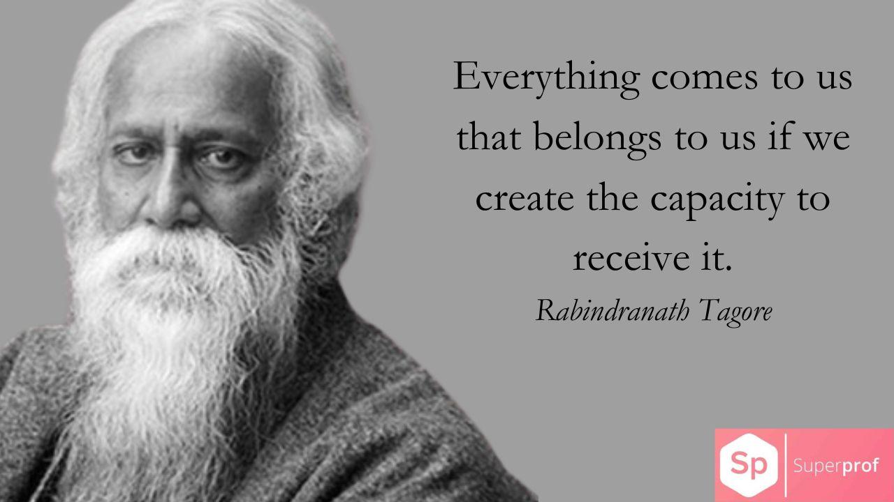 Rabindranath Tagore life and achievements