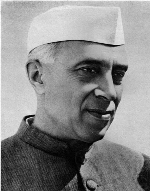 Father of Indira Gandhi