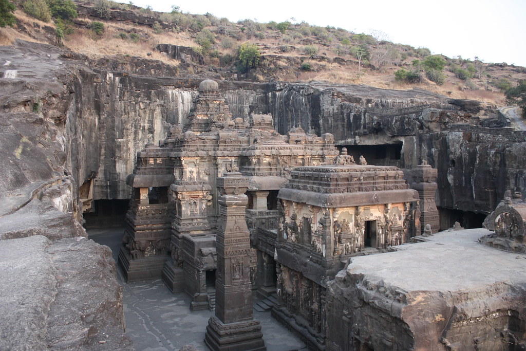 Kailasa Temple panorama