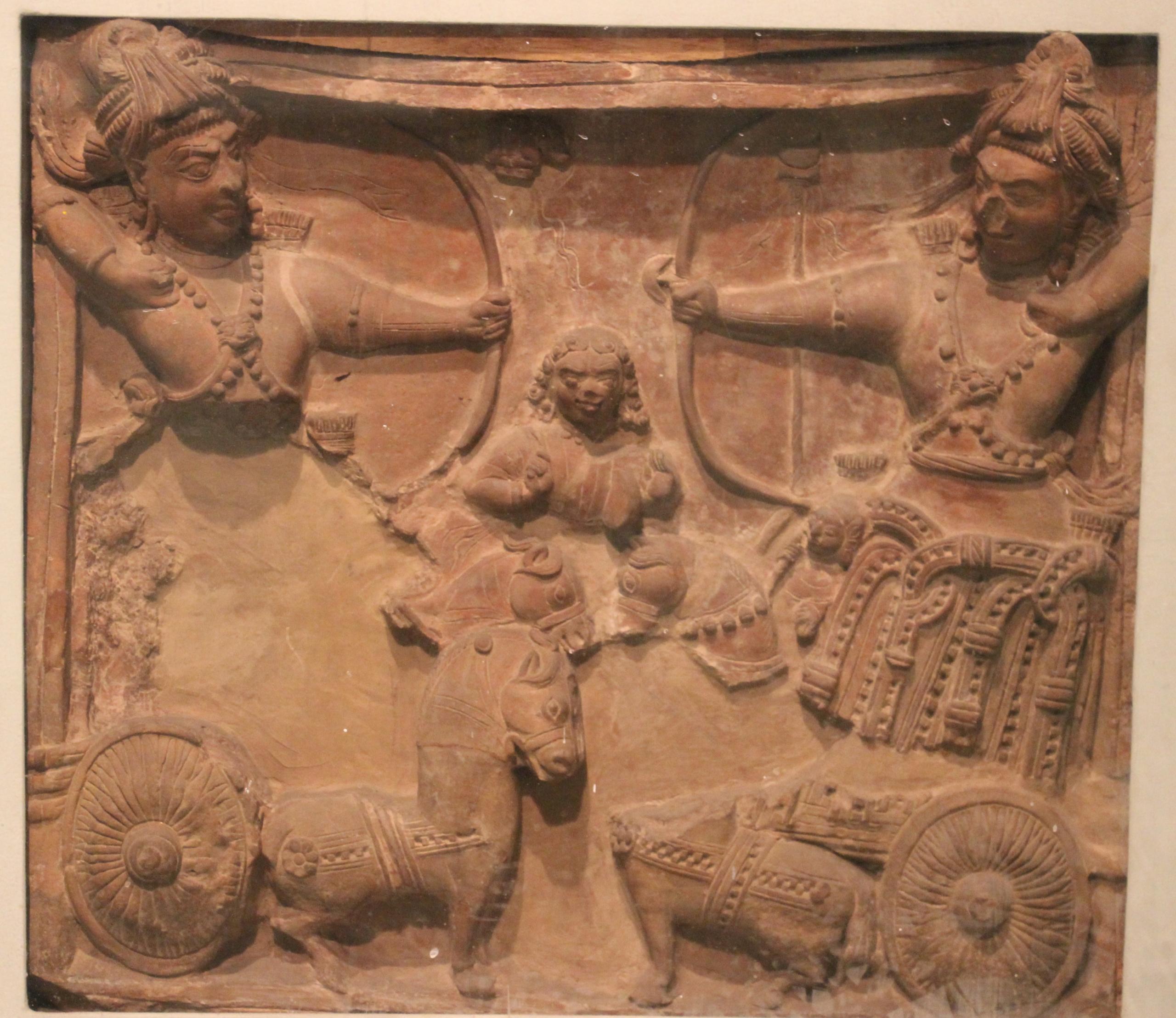 ancient warfare scene
