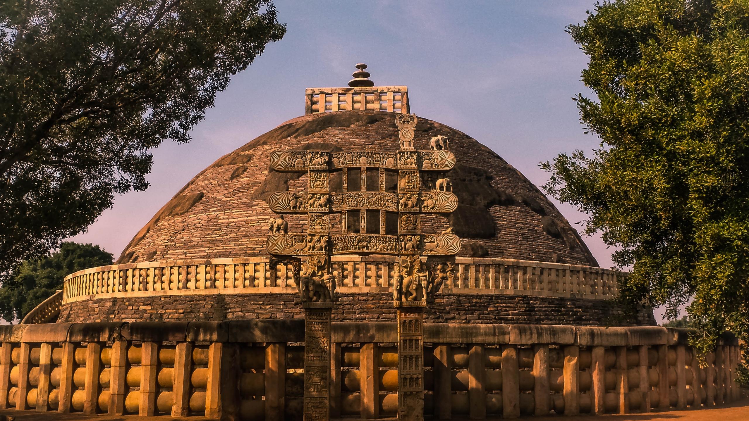 Sanchi Stupa main facade