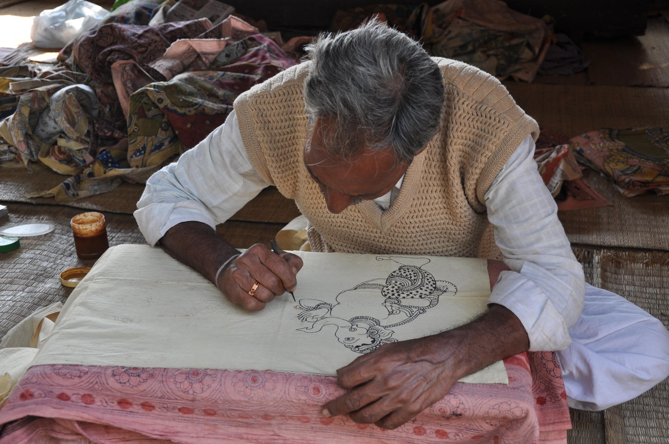 kalamkari chitrakar