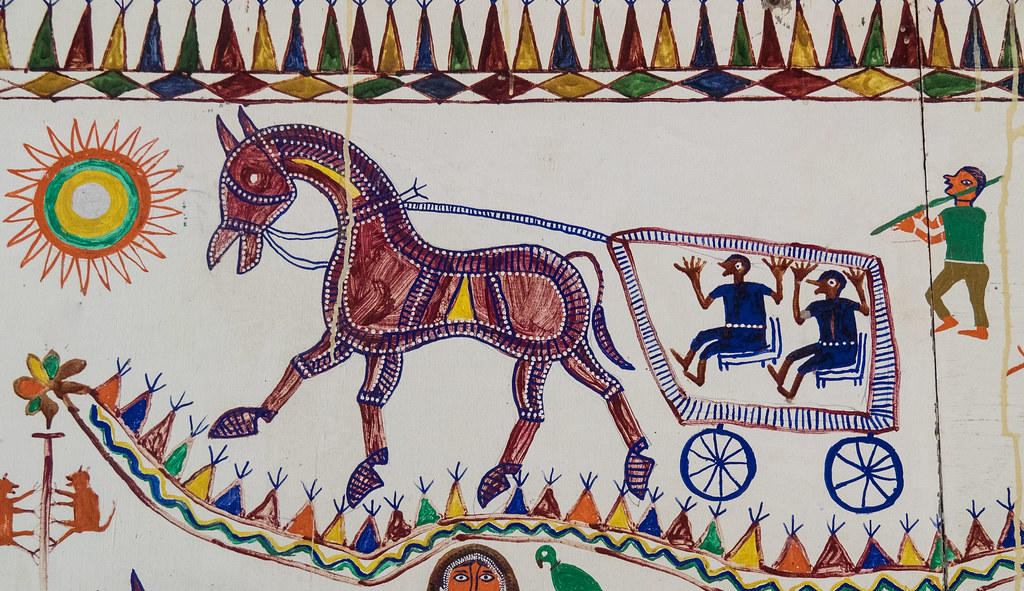 horse painting