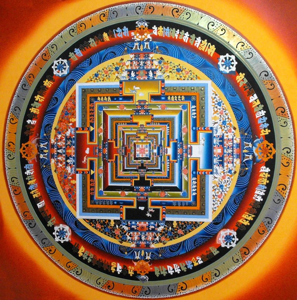 thangka painting mandala