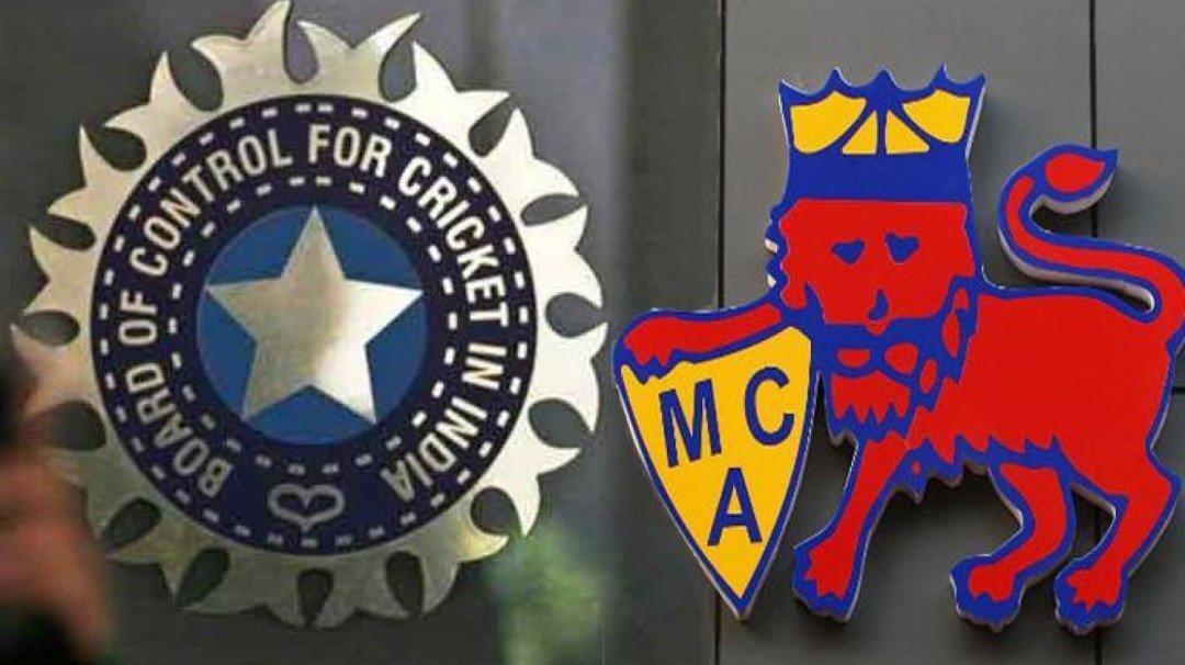 logos of MCA and BCCI