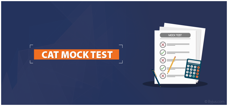 CAT MOCK TEST paper and calculator