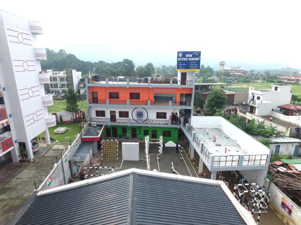 aerial view of Doon Defence Academy campus