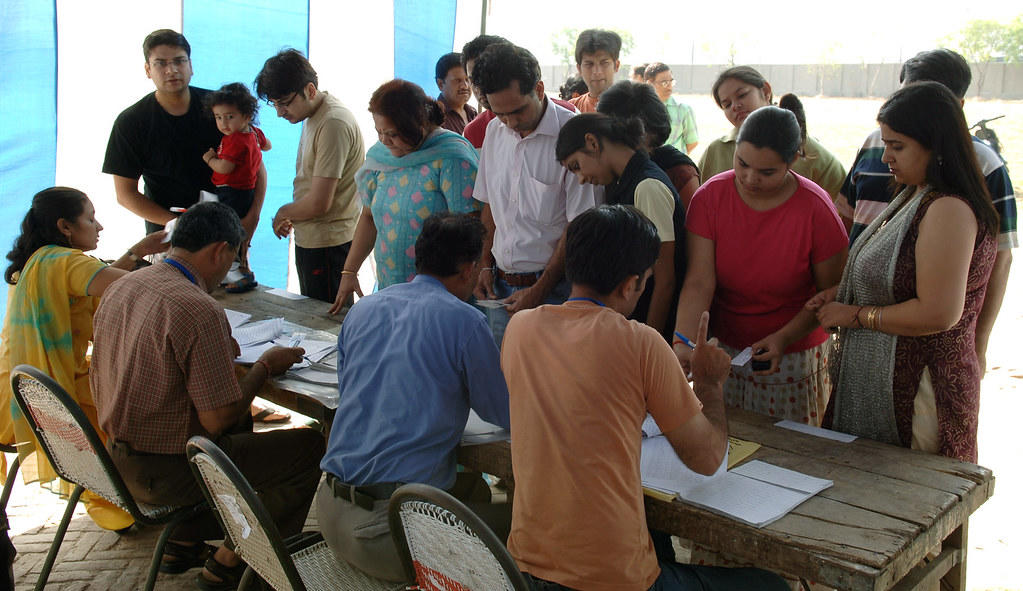 polling in India