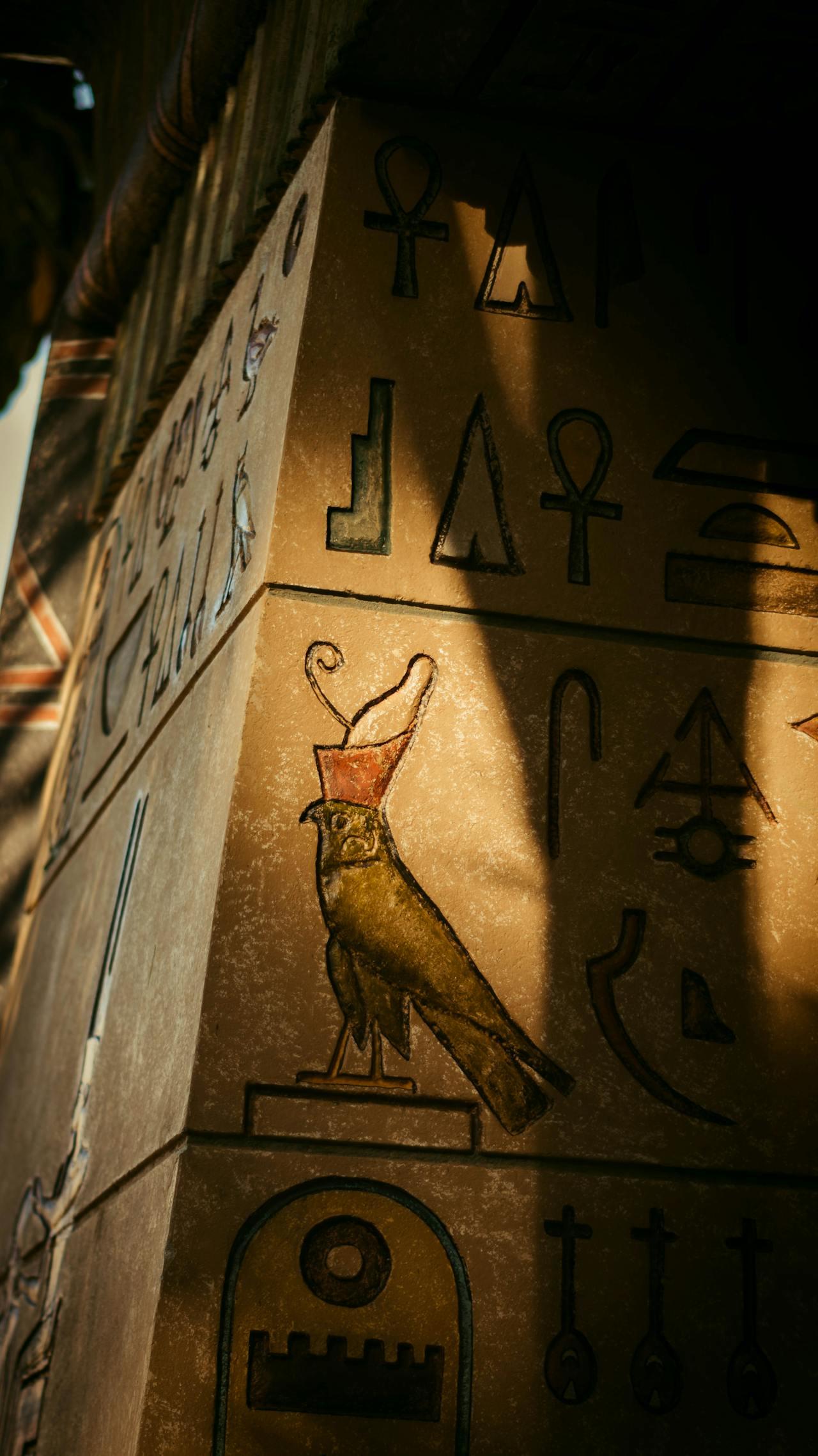 Hieroglyphs were one of the first writing systems