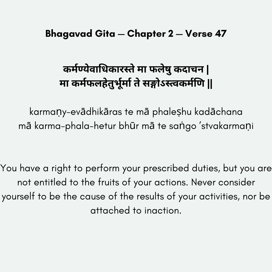Bhagavad Gita quotes