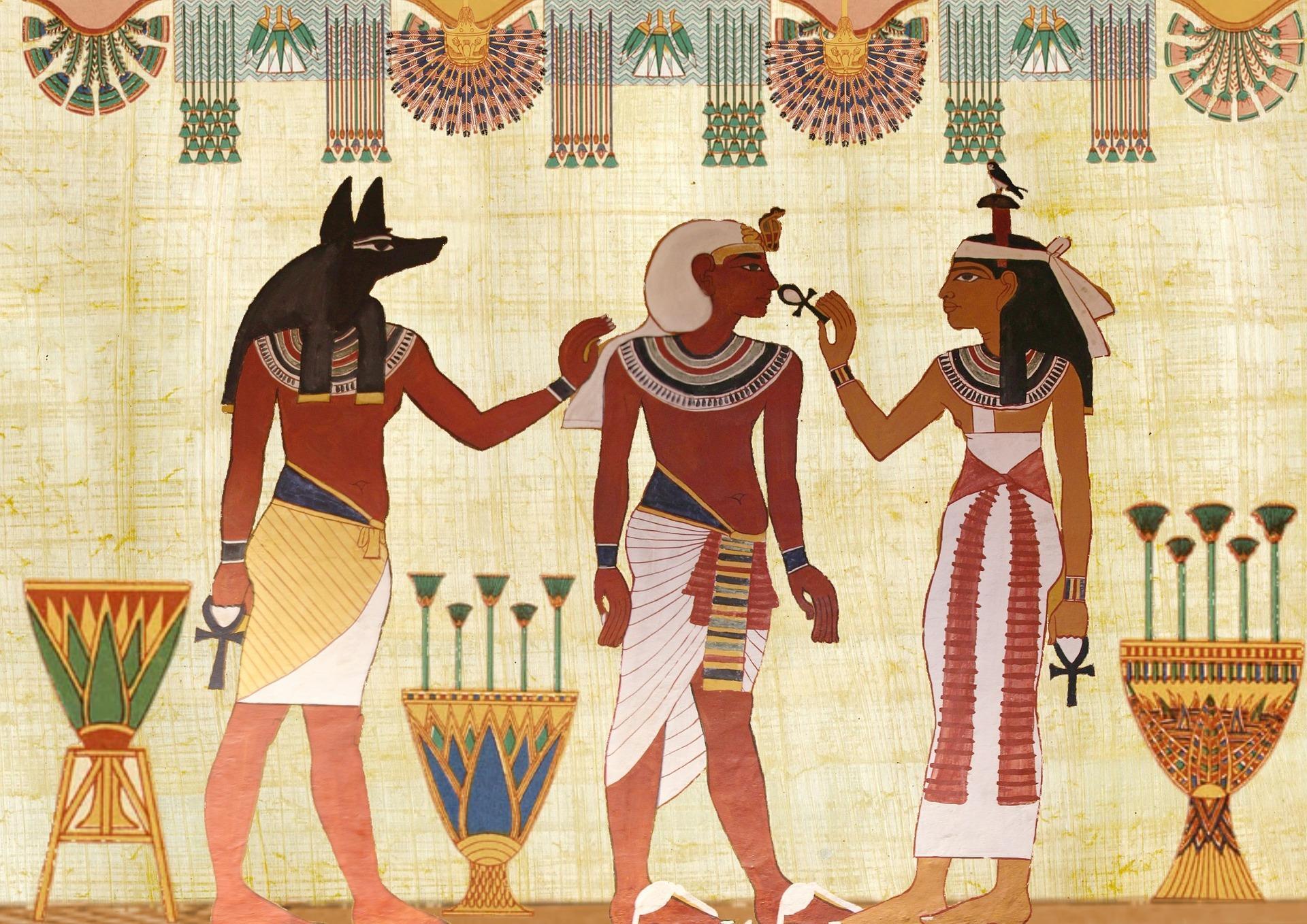 We can study ancient Egyptian art to understand how they lived