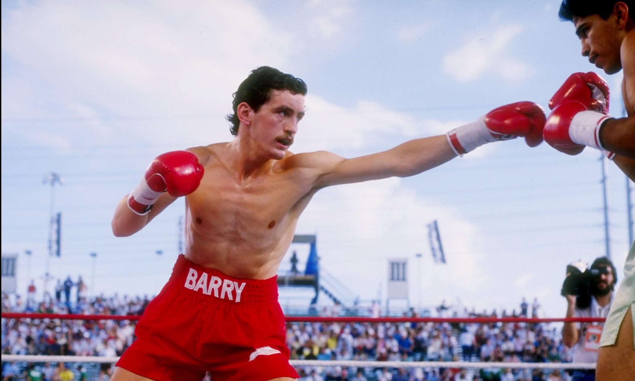 Champion Barry McGuigan v. Cruz.