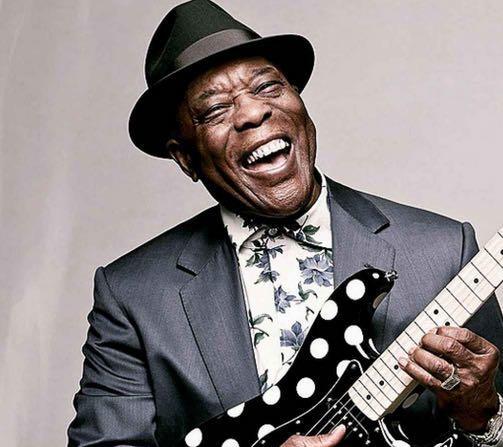 Buddy Guy plays just about anything on his guitar