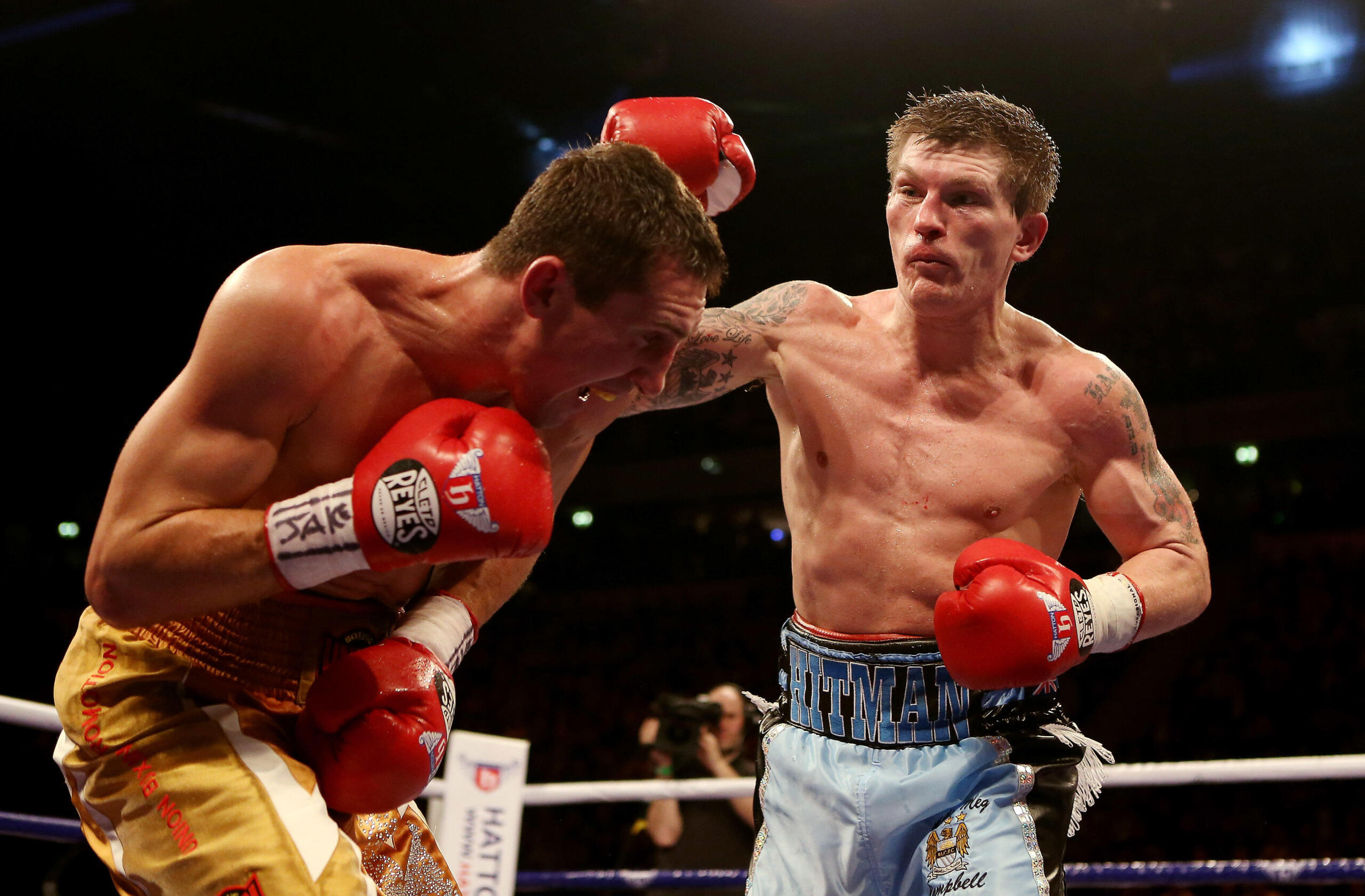Ricky Hatton, the British Champion from Stockport