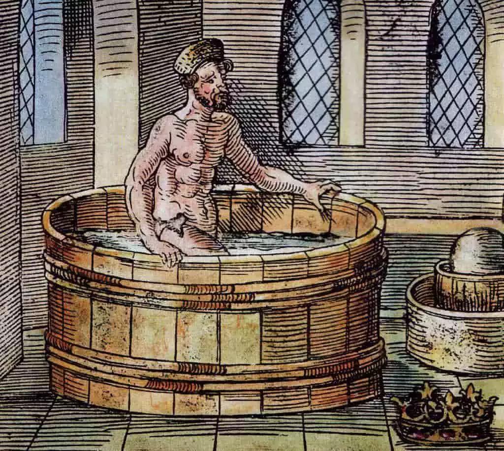 Archimede e il principio di galleggiamento. 