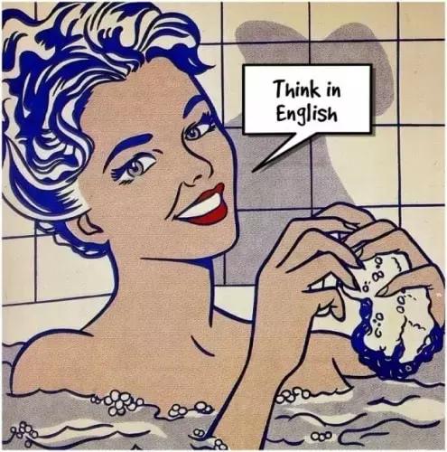 La conoscenza dell'inglese ti porta a pensare e quindi sognare direttamente in lingua.