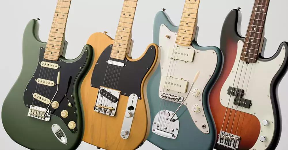 Ci sono diversi modelli della Fender e il prezzo cambia a seconda delle serie. 