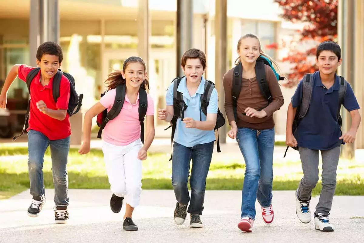 Alle medie vengono gettate le basi per l'apprendimento della grammatica e l'avvicinamento alla cultura anglosassone. 