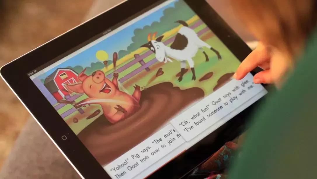 Le nuove generazioni usano gli ebook sin dalle prime storie della buonanotte.