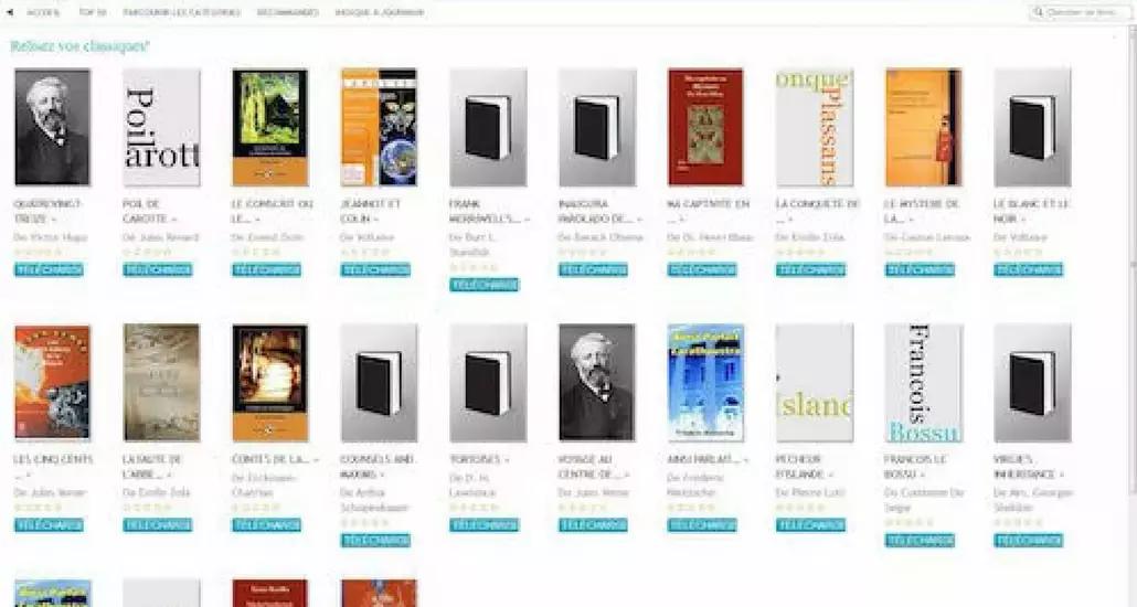 Ogni buon sito di ebook dovrebbe fornire una buona varietà di titoli!