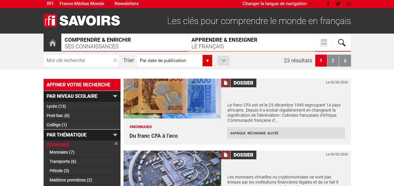 Con la radio francese migliori l'ascolto.