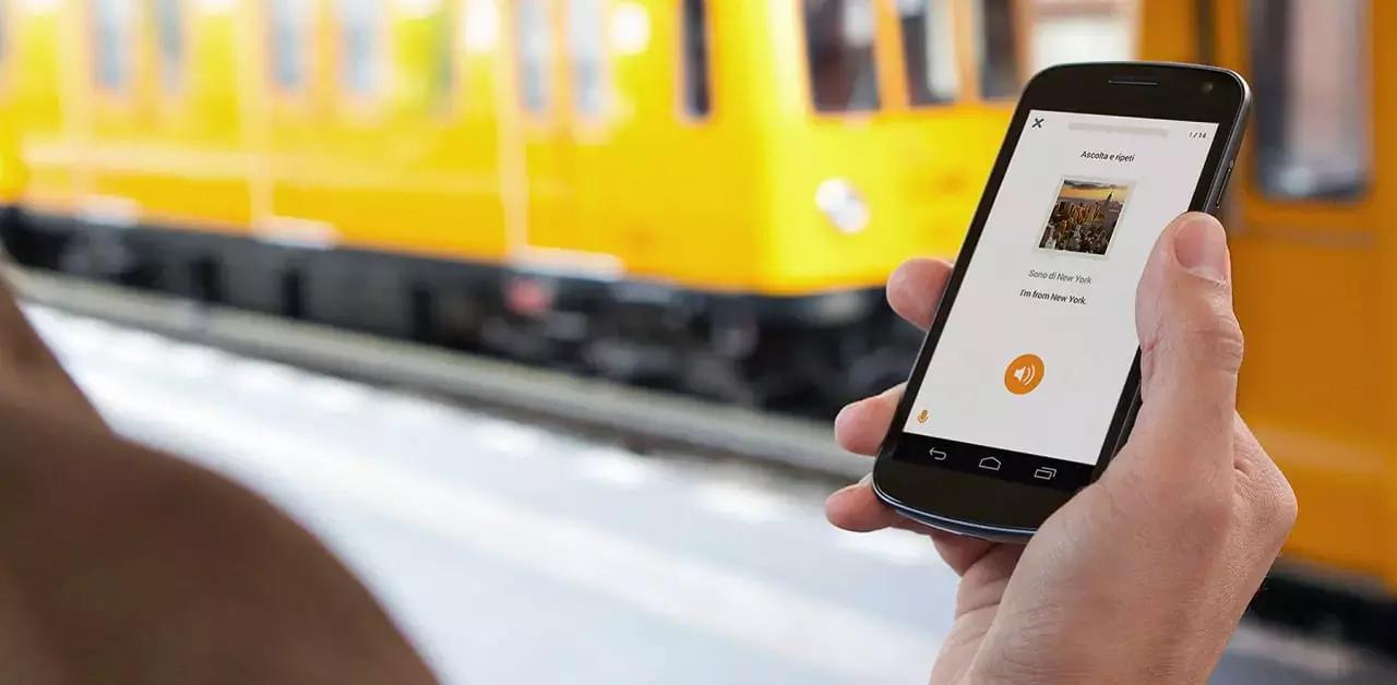 Puoi sempre usare un'app per migliorare il tuo livello di spagnolo. 