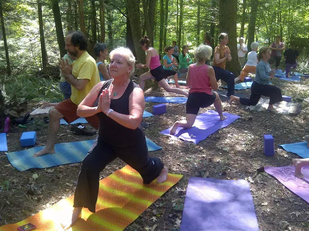 Yoga al parco