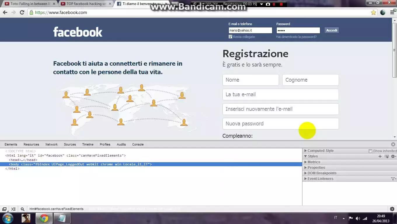 Una volta che lo avrai creato potrai aggiungere tutti i tuoi amici e le tue conoscenze.