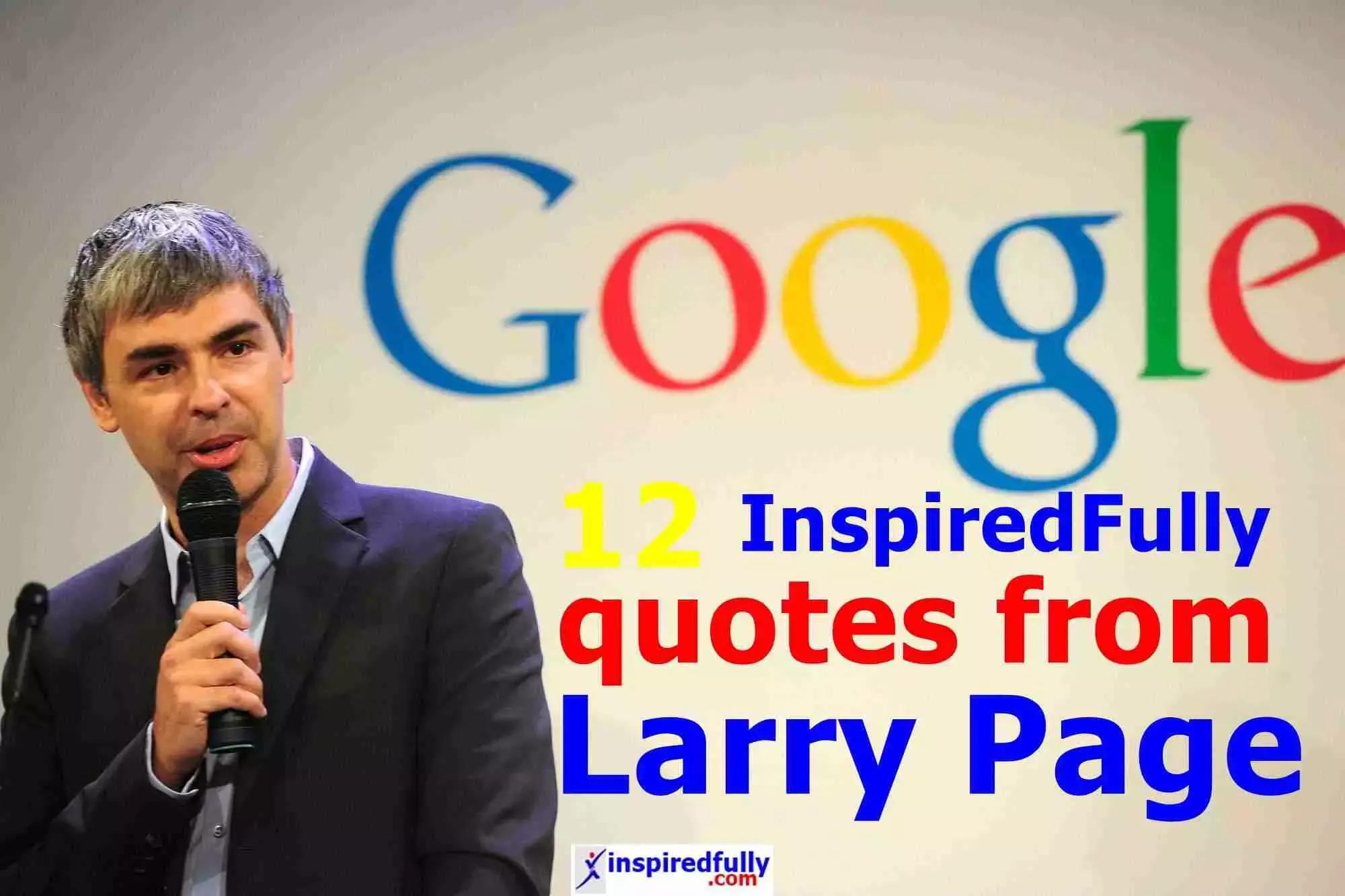 È Larry Page che ha fondato un vero e proprio impero economico, grazie alla sua creatura: Google.